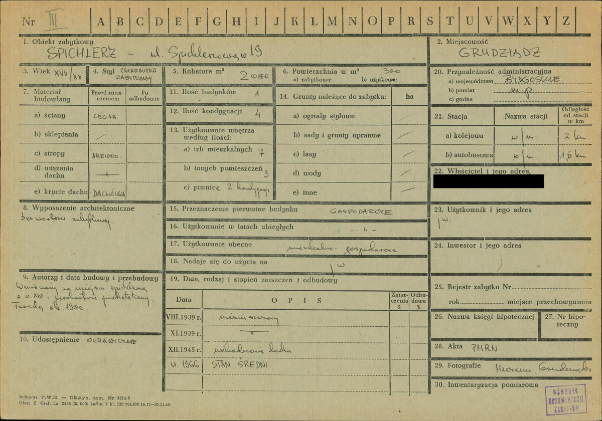 KZ - Karta zielona, skan nr 1