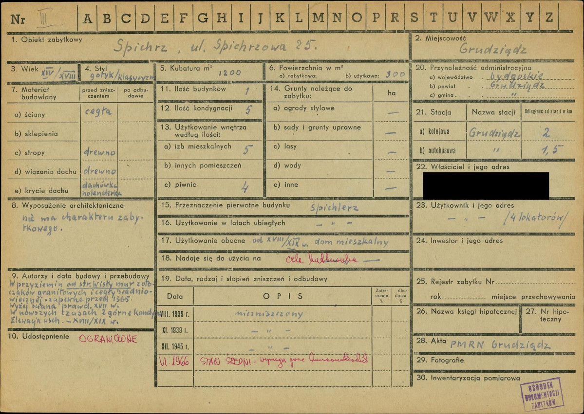 KZ - Karta zielona, skan nr 1