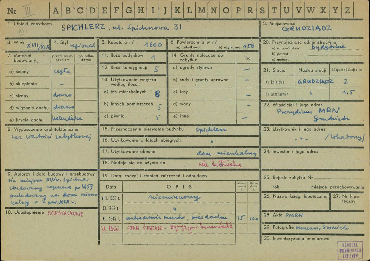 KZ - Karta zielona, skan nr 1