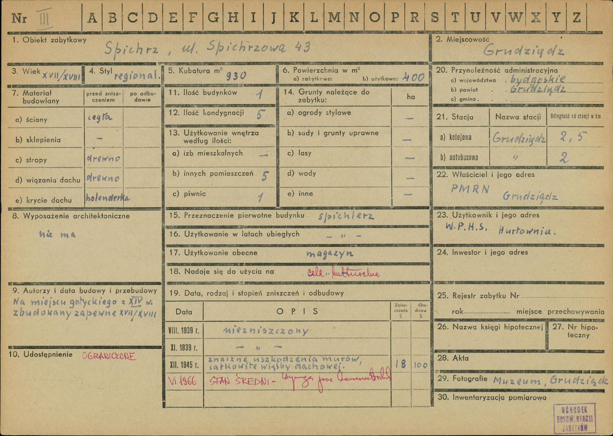 KZ - Karta zielona, skan nr 1