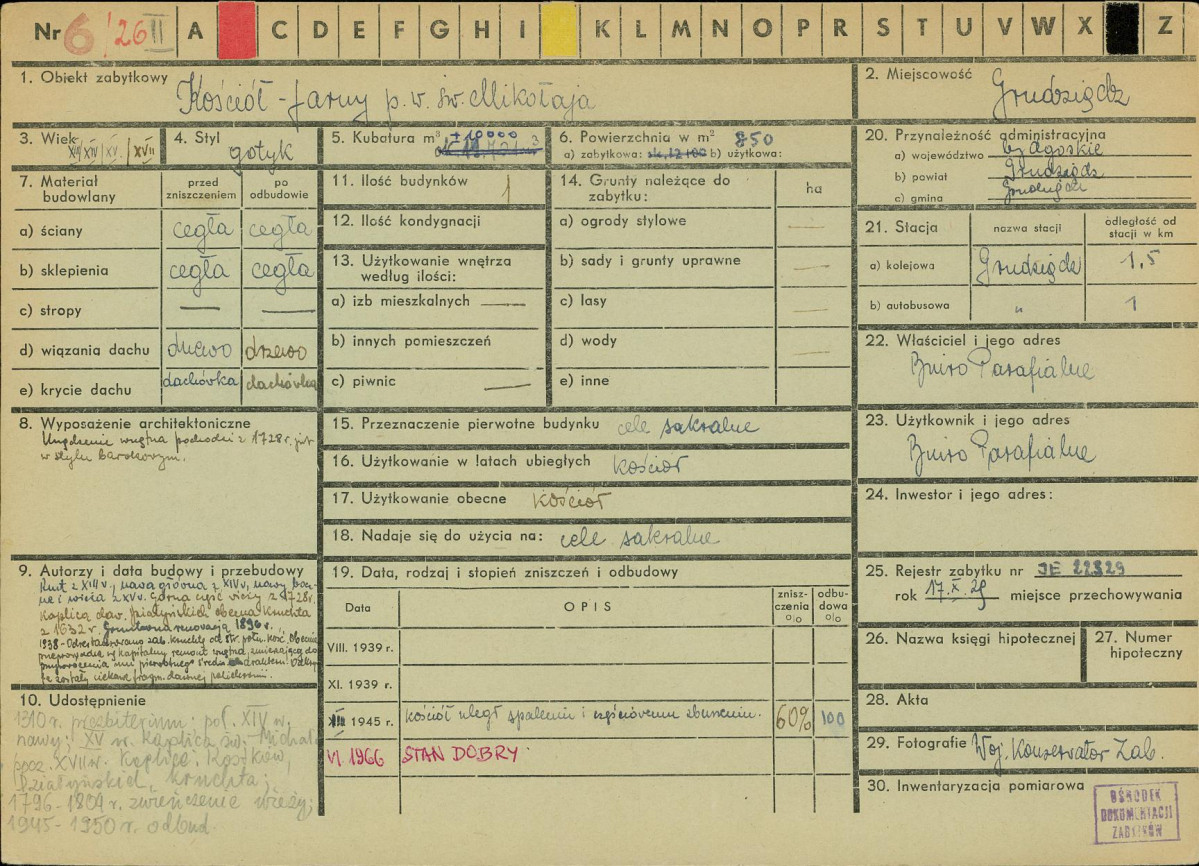 KZ - Karta zielona, skan nr 1