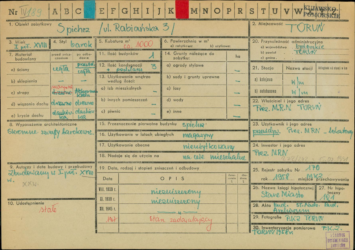 Karta zielona, skan nr 1