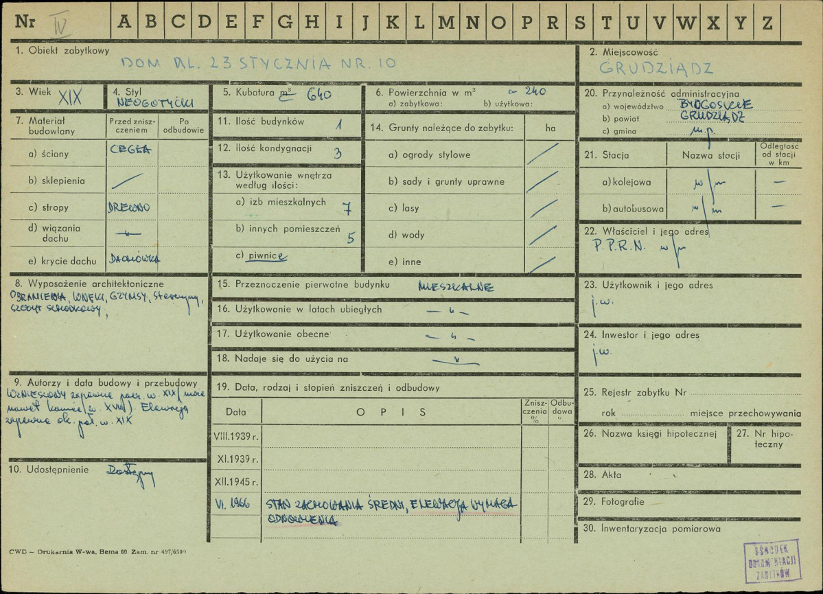 Karta zielona, skan nr 1