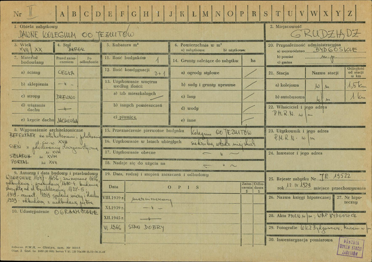 KZ - Karta zielona, skan nr 1