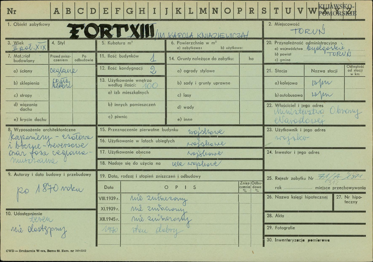 Karta zielona, skan nr 1