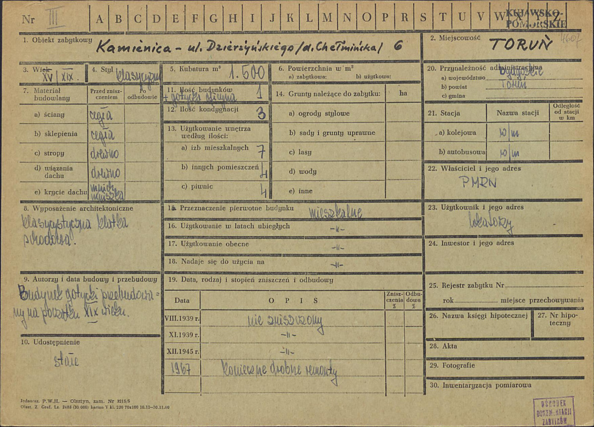 Karta zielona, skan nr 1