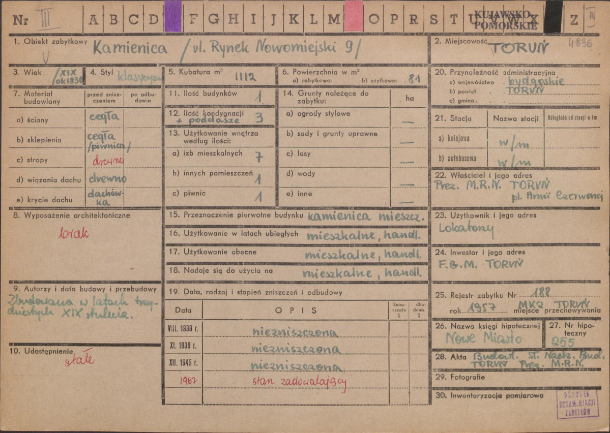 Karta zielona, skan nr 1