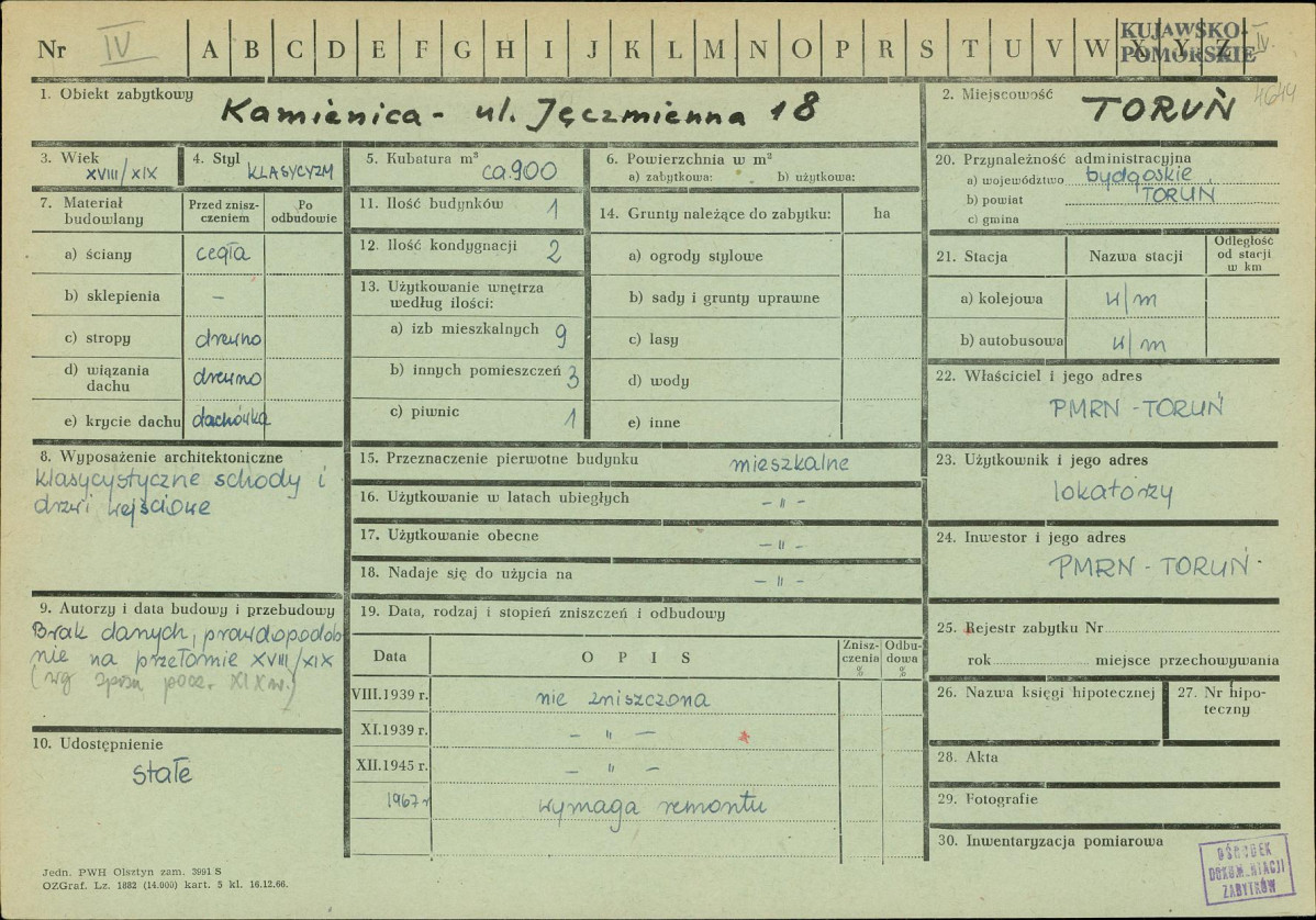 Karta zielona, skan nr 1