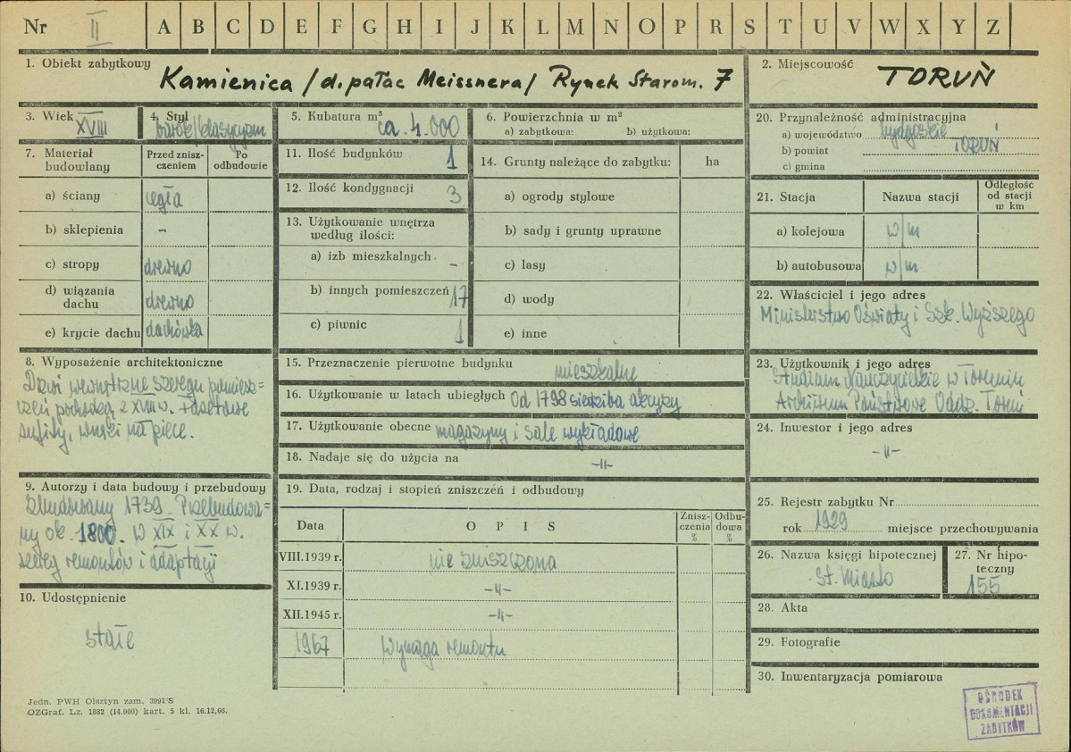 Karta zielona, skan nr 1