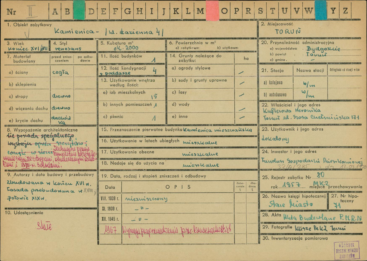 Karta zielona, skan nr 1