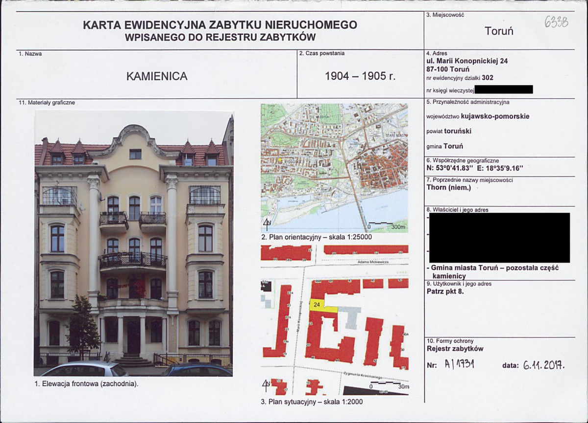 KB - Karta biała, skan nr 1