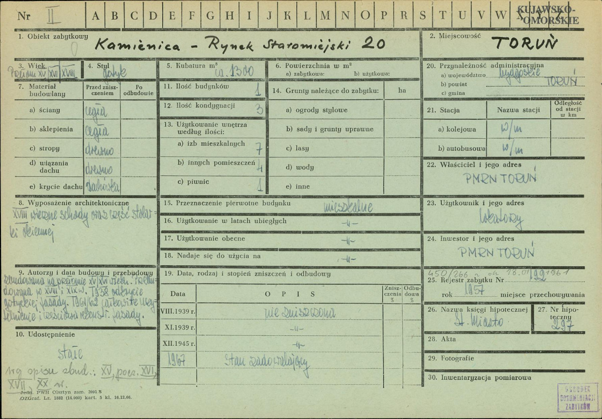 Karta zielona, skan nr 1