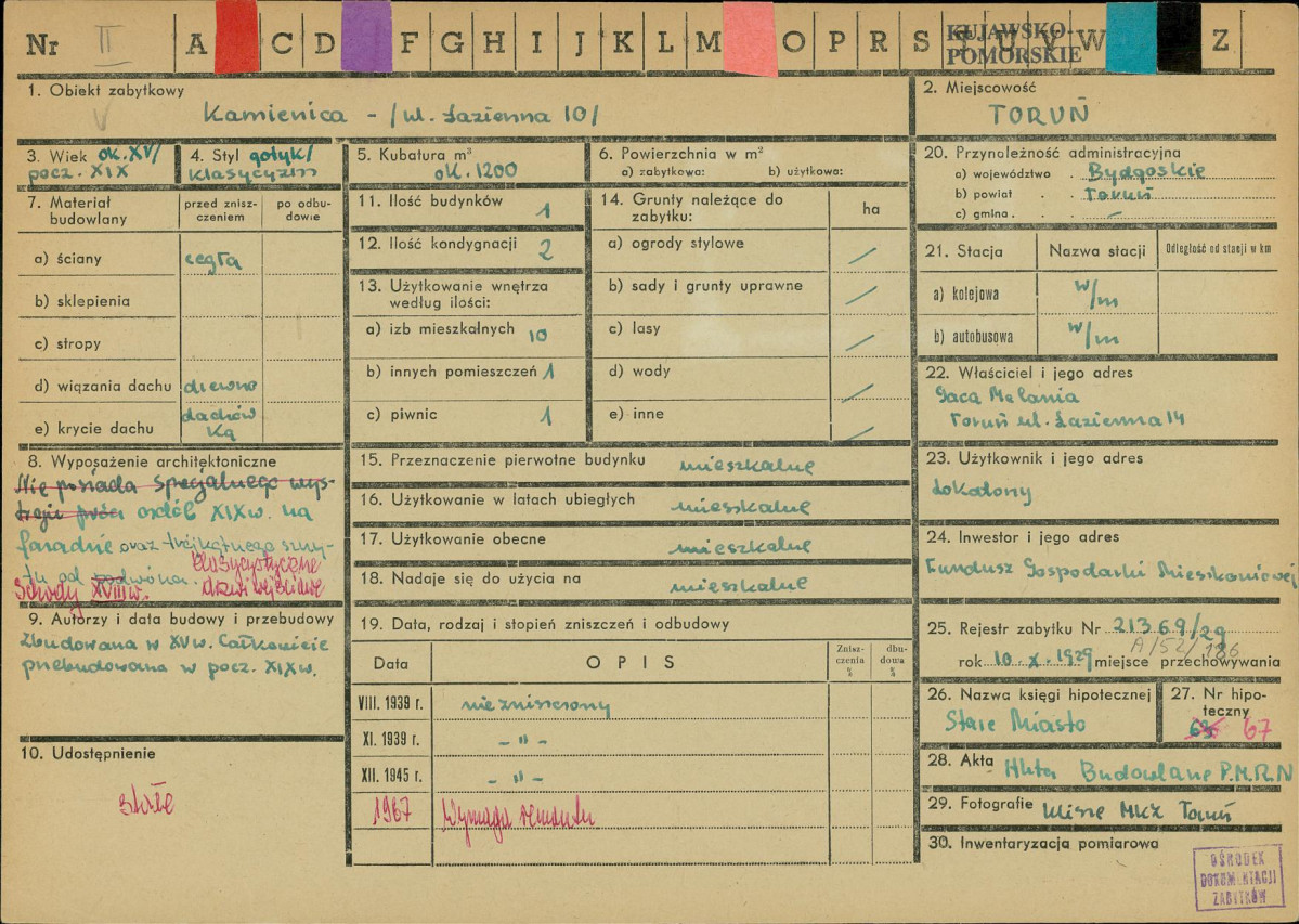 Karta zielona, skan nr 1