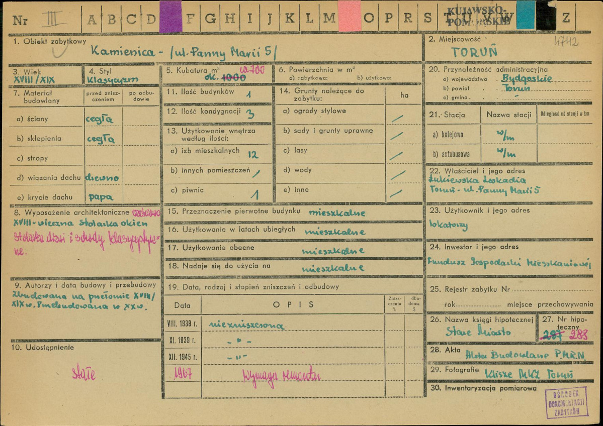 Karta zielona, skan nr 1