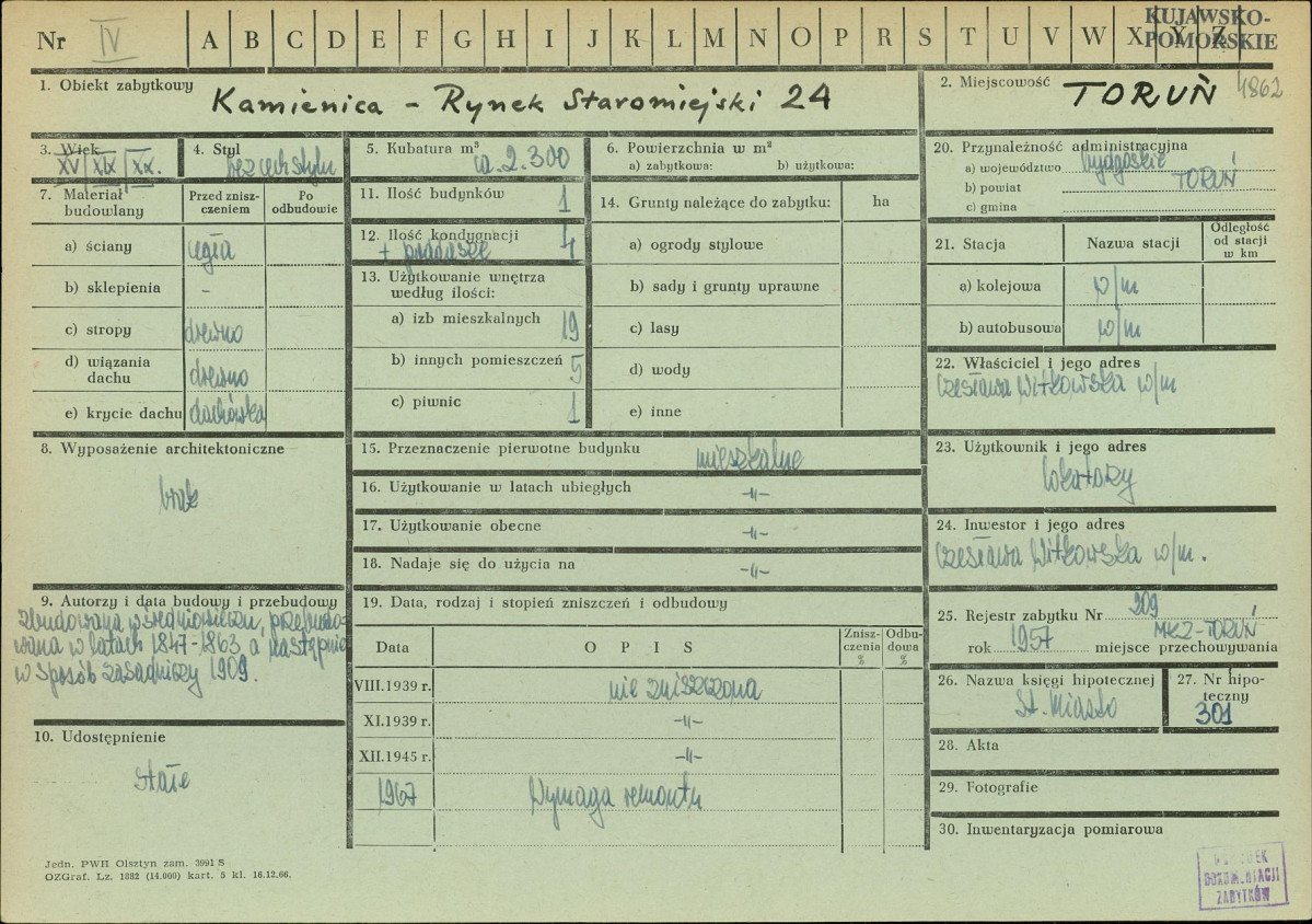 Karta zielona, skan nr 1