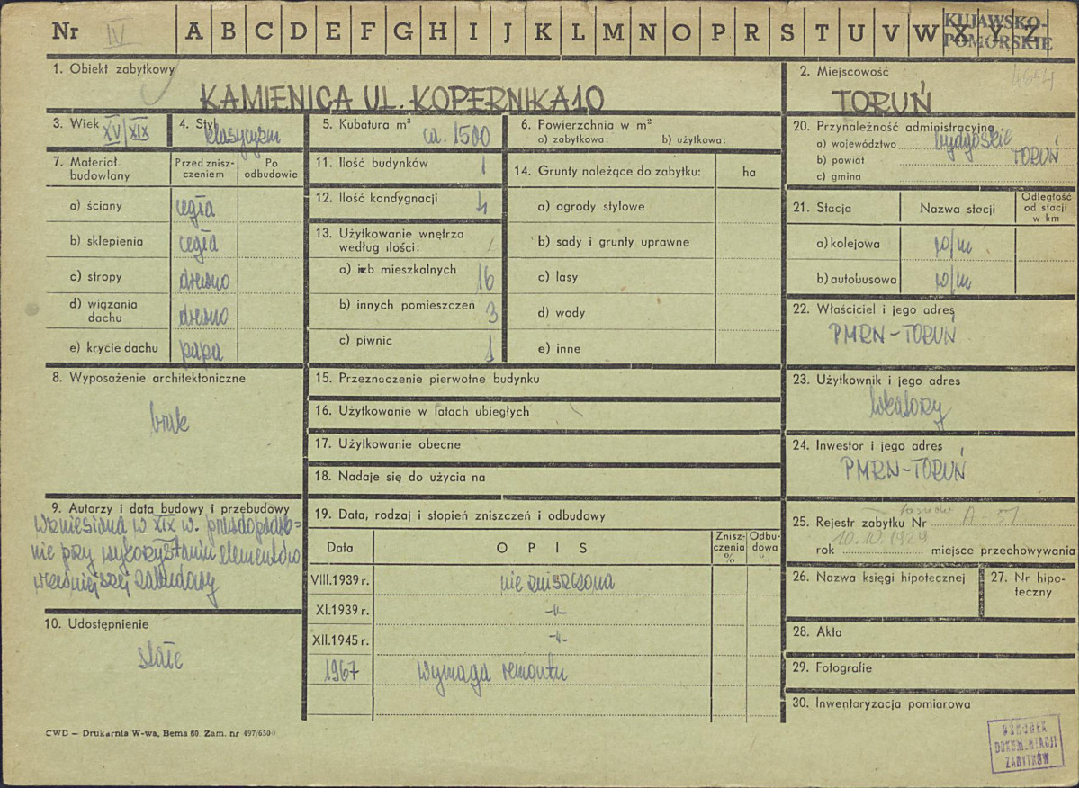 Karta zielona, skan nr 1