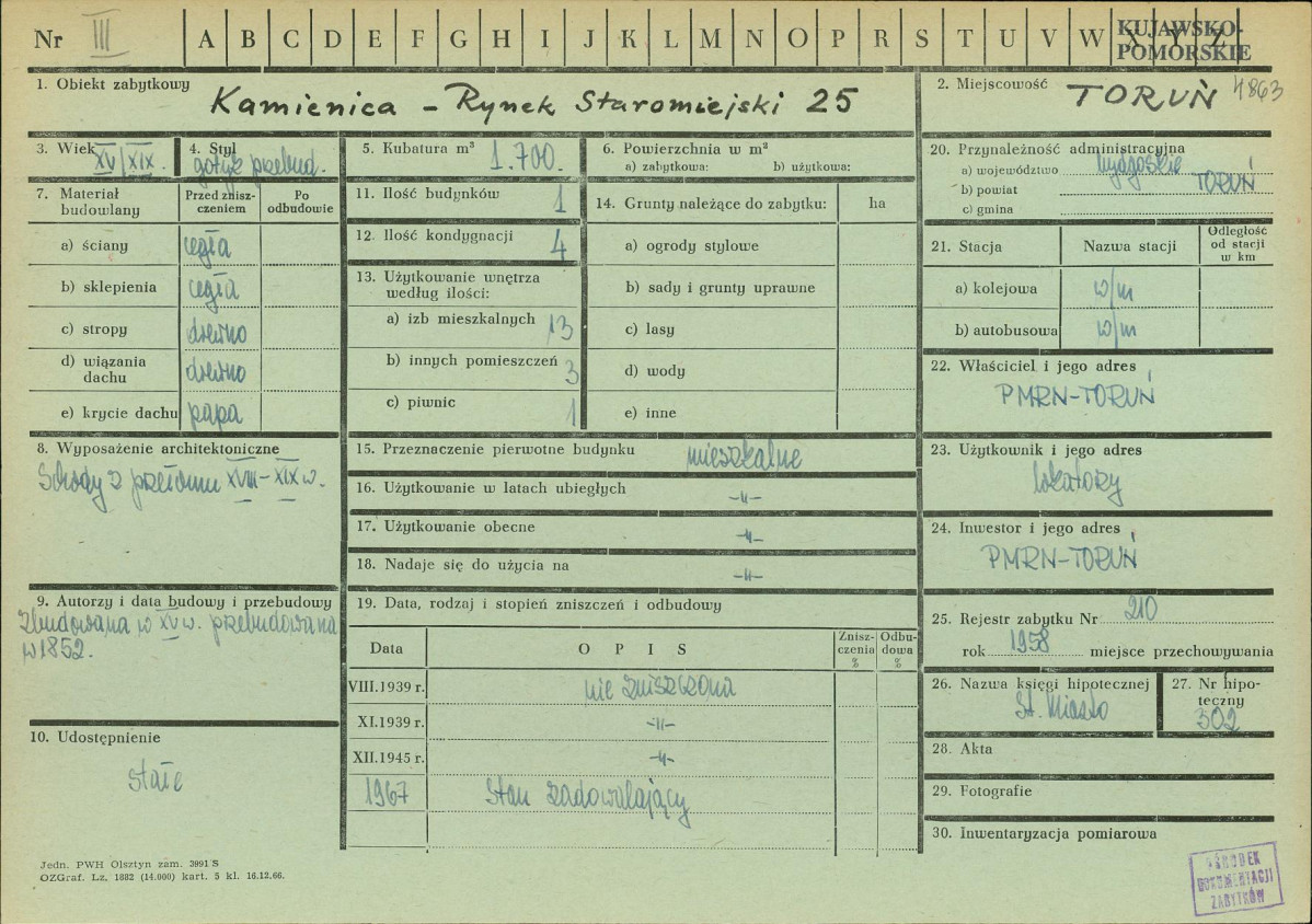 Karta zielona, skan nr 1