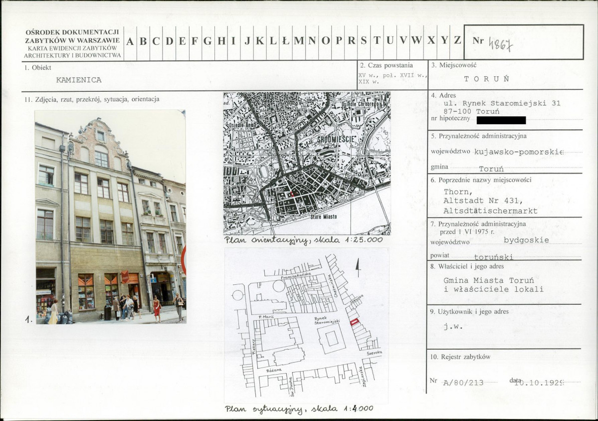 KB - Karta biała, skan nr 1