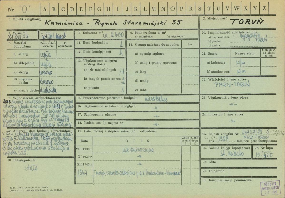 Karta zielona, skan nr 1