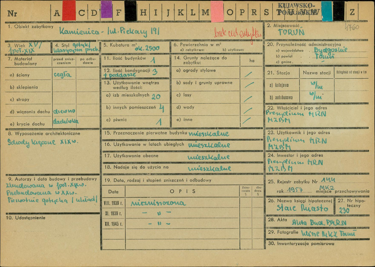 Karta zielona, skan nr 1