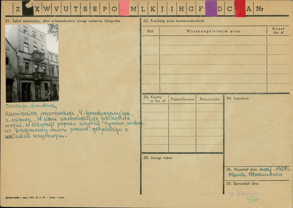 Karta zielona, skan nr 2