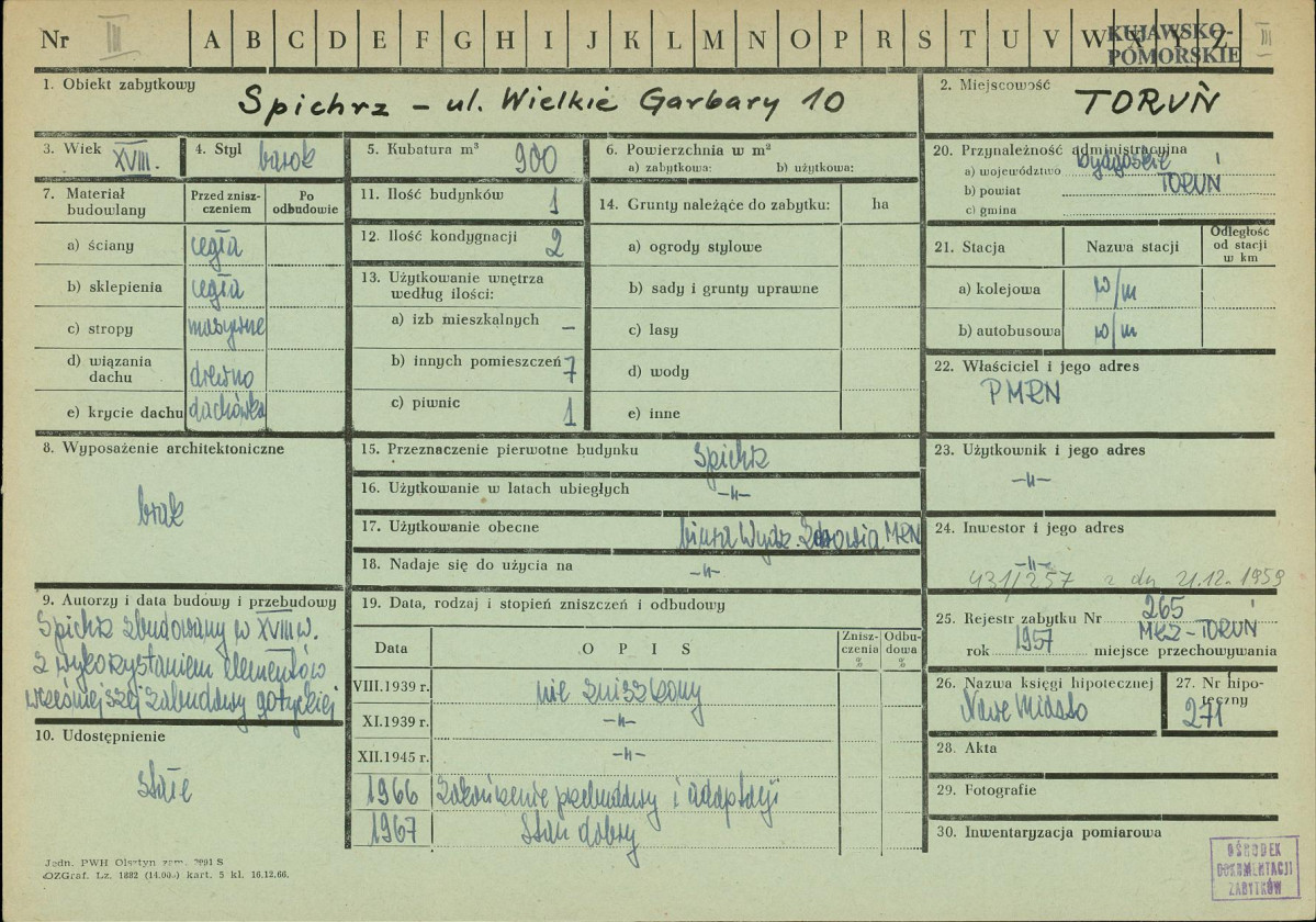 Karta zielona, skan nr 1