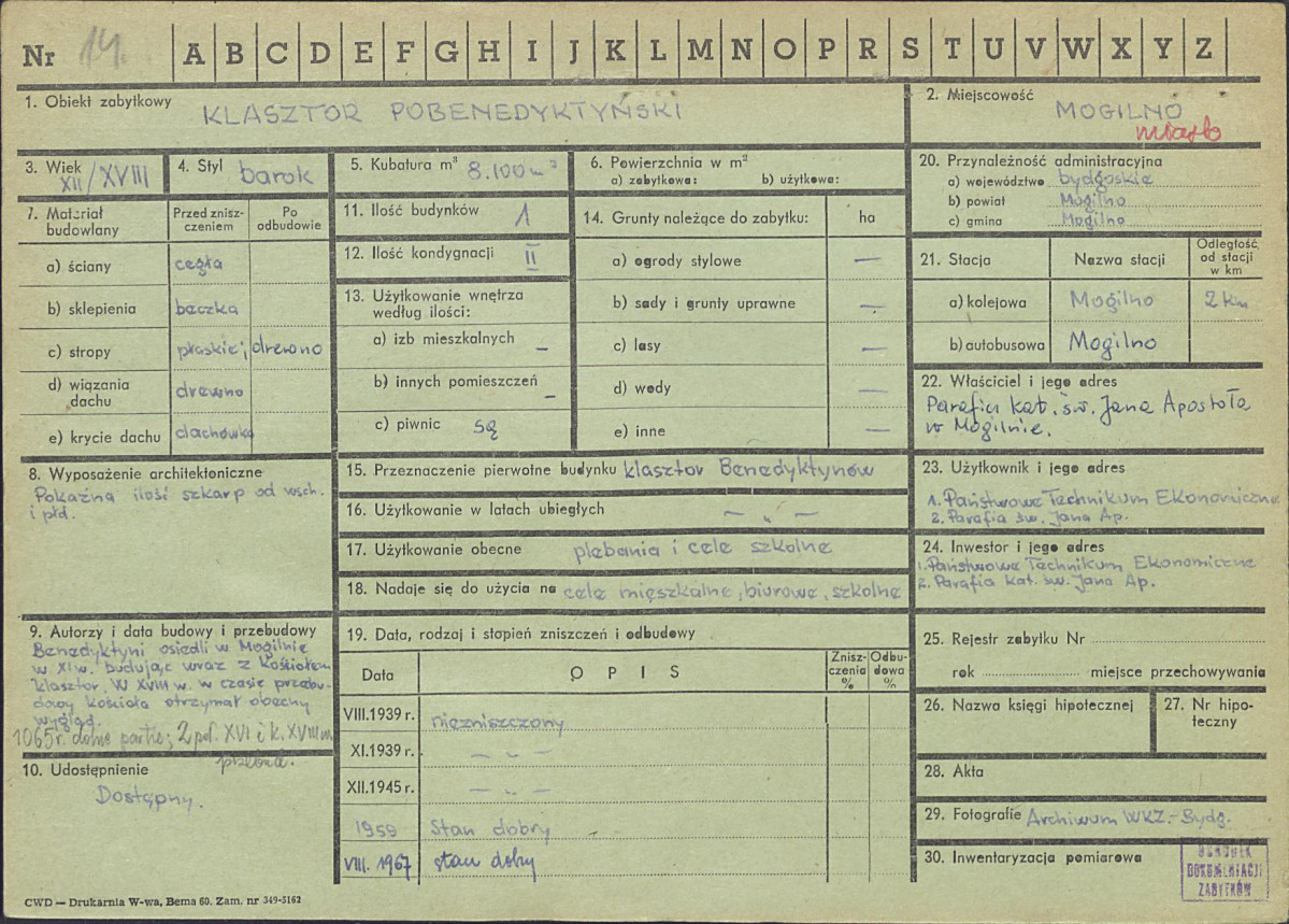 KZ - Karta zielona, skan nr 1