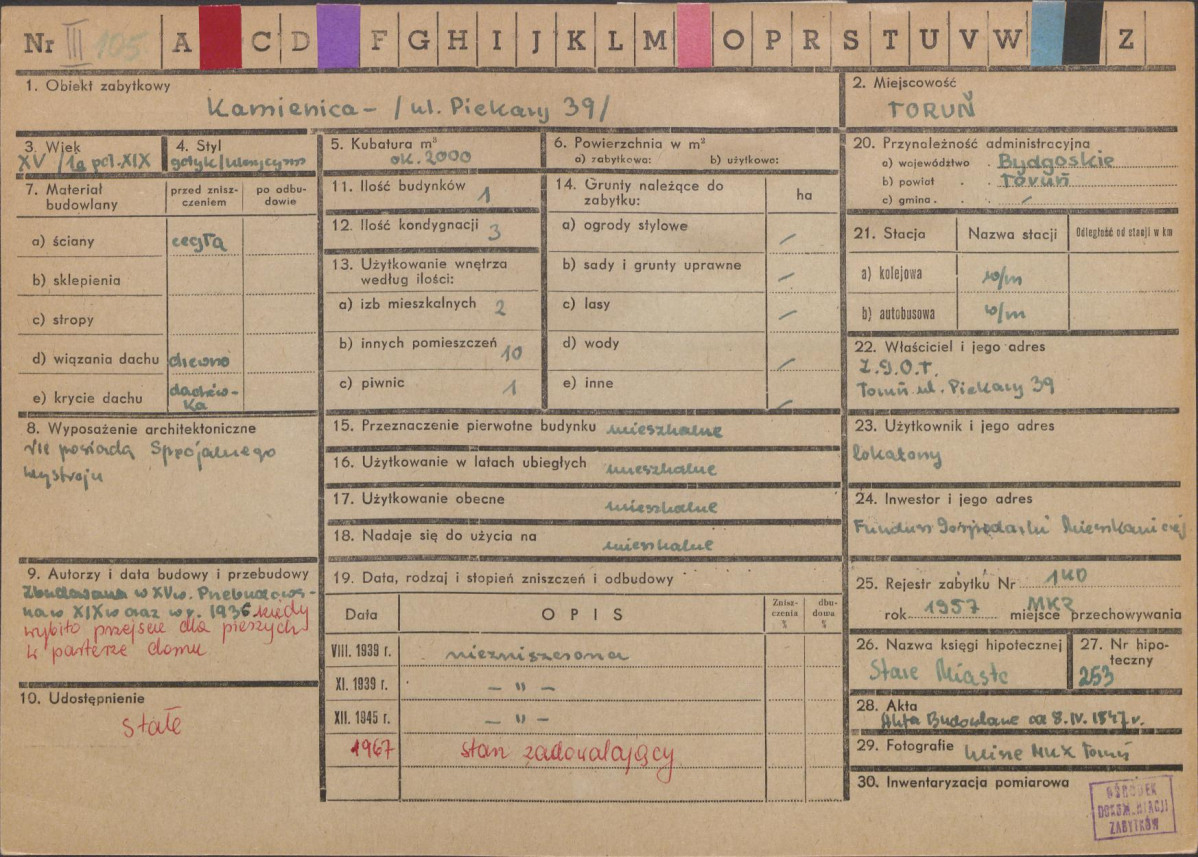 Karta zielona, skan nr 1
