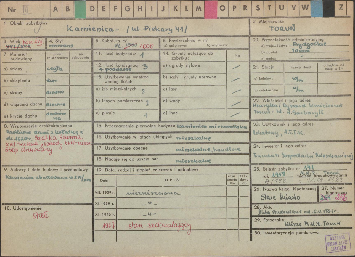 Karta zielona, skan nr 1