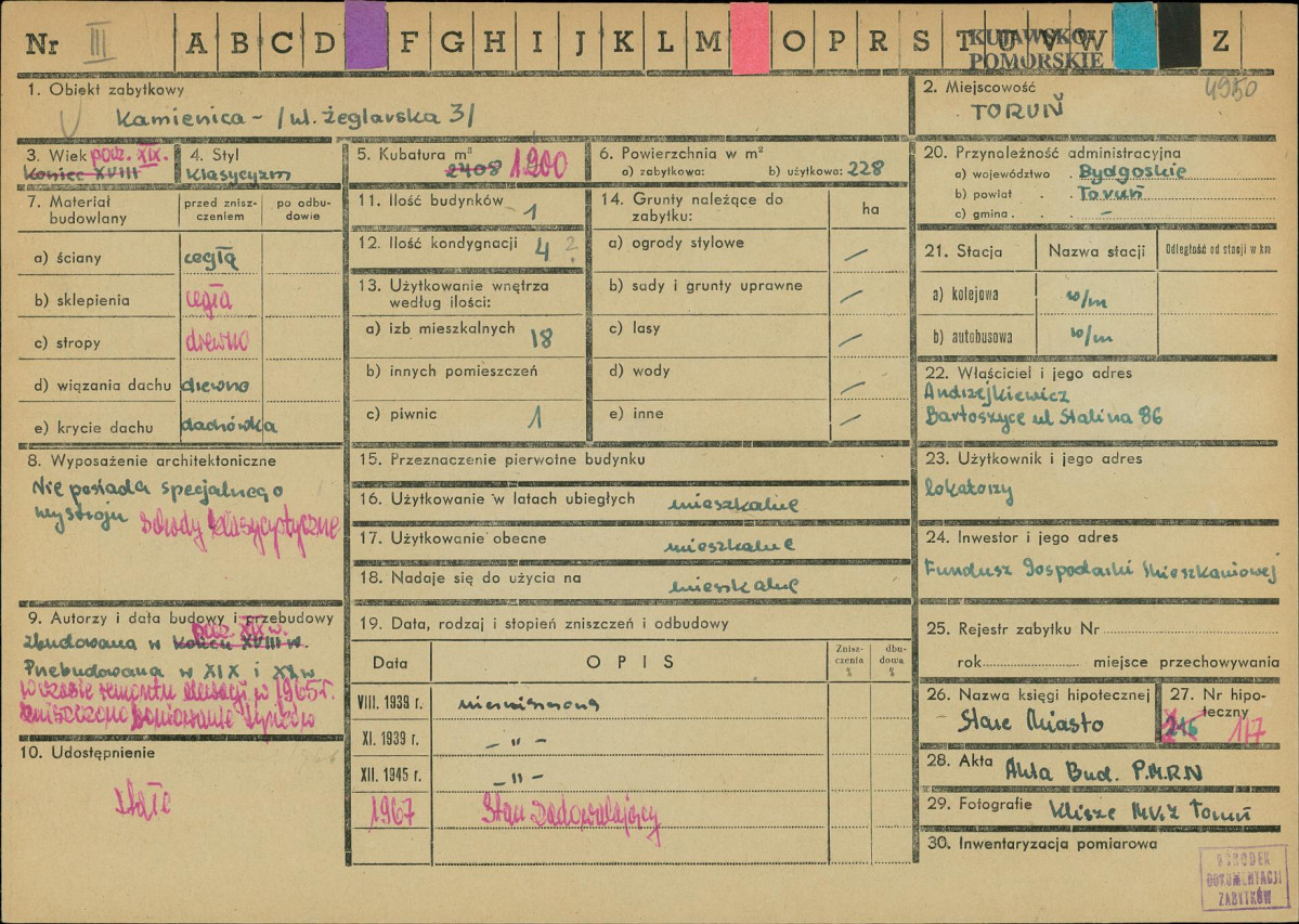 Karta zielona, skan nr 1