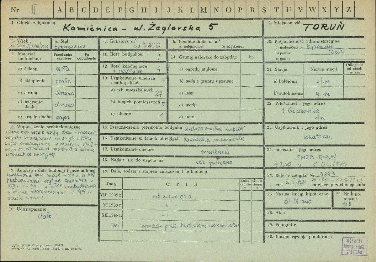 Karta zielona, skan nr 1