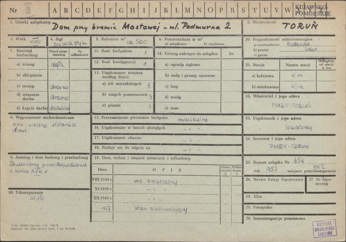 Karta zielona, skan nr 1