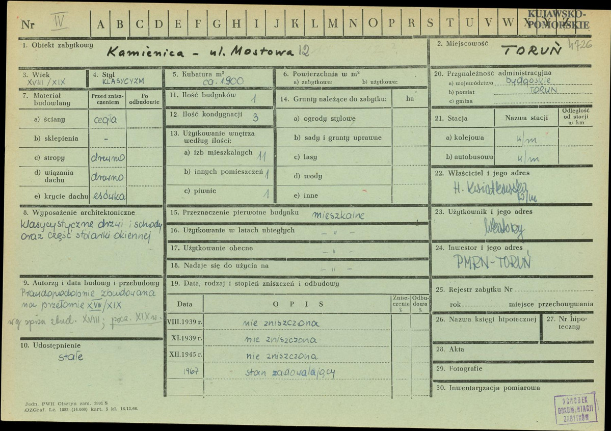 Karta zielona, skan nr 1