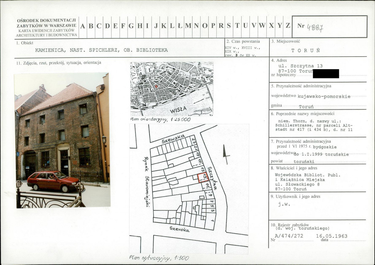 KB - Karta biała, skan nr 1