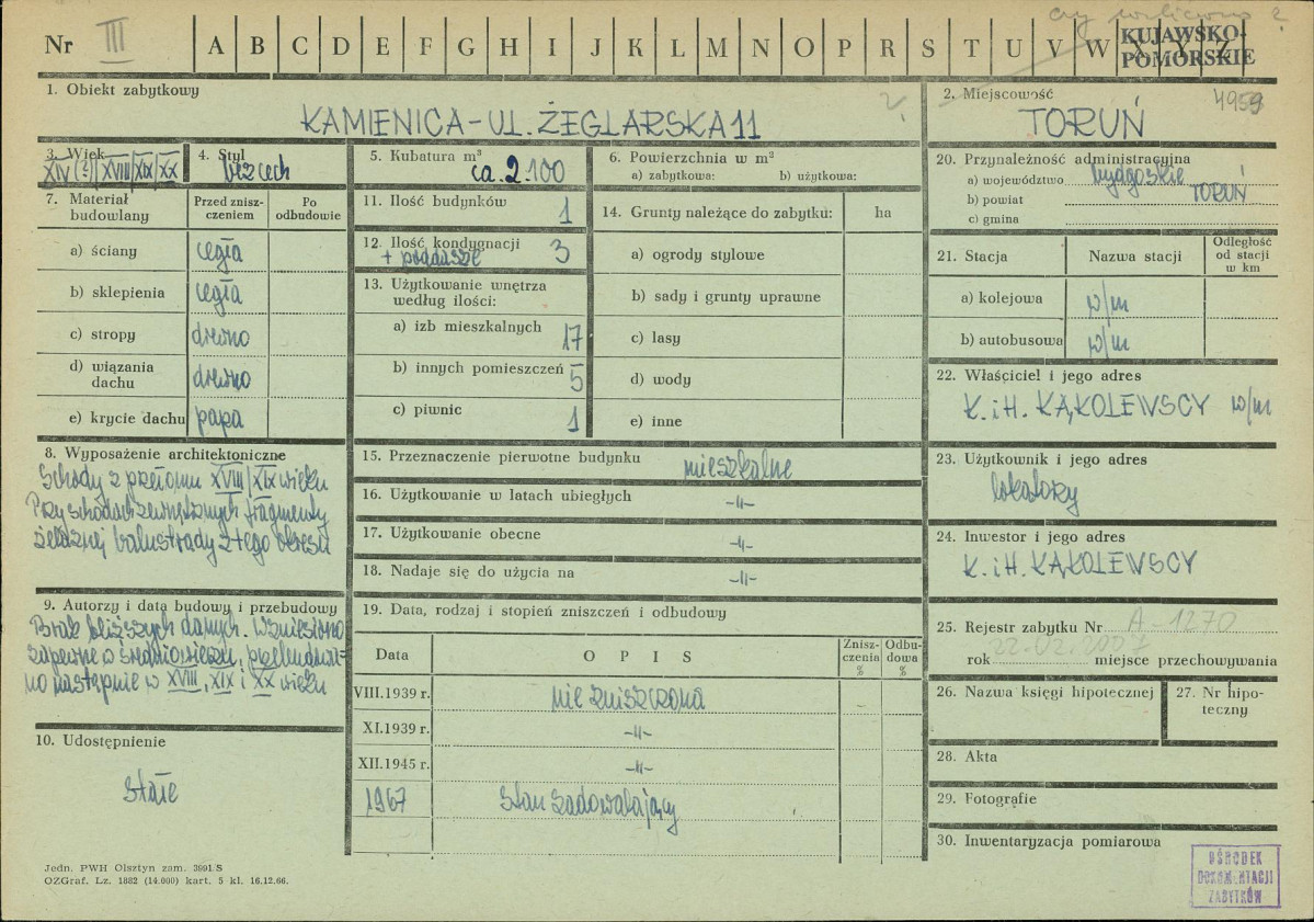 Karta zielona, skan nr 1