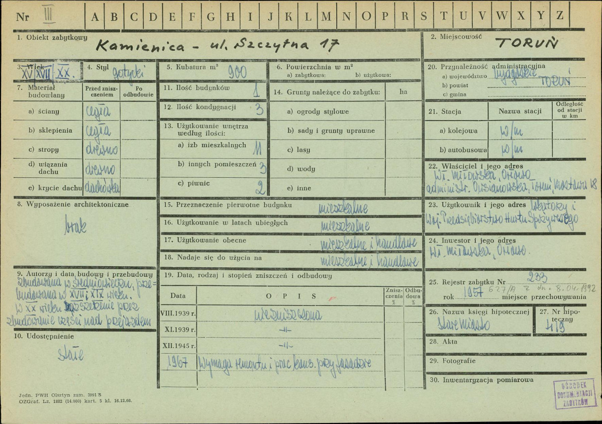 Karta zielona, skan nr 1