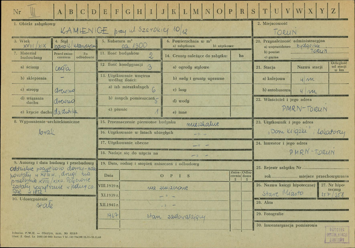 Karta zielona, skan nr 1