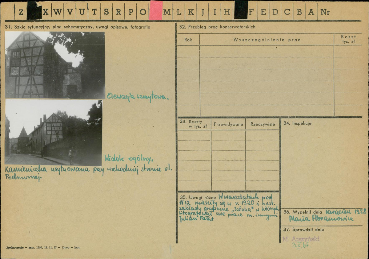 Karta zielona, skan nr 2