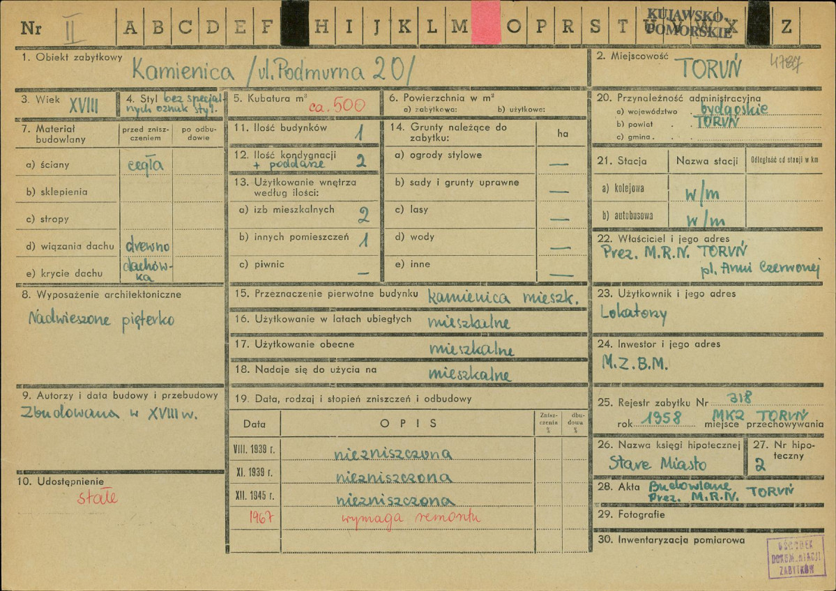 Karta zielona, skan nr 1