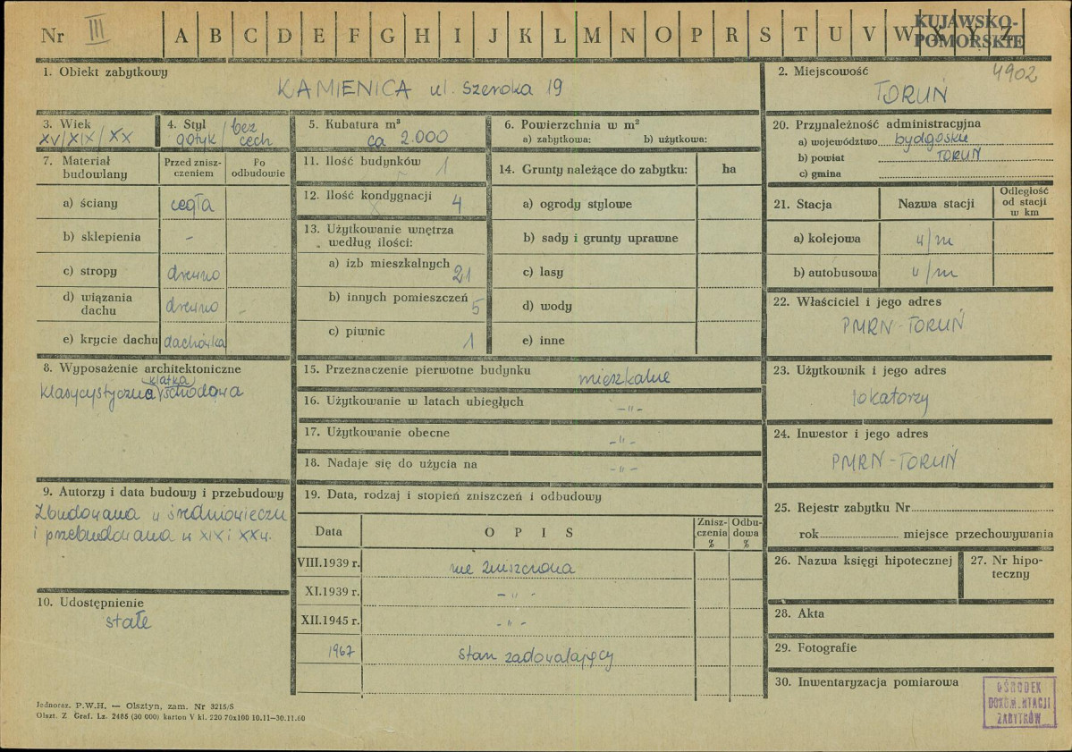 Karta zielona, skan nr 1