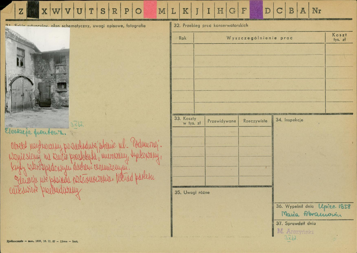 Karta zielona, skan nr 2