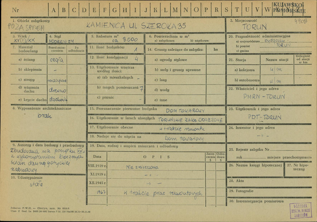 Karta zielona, skan nr 1