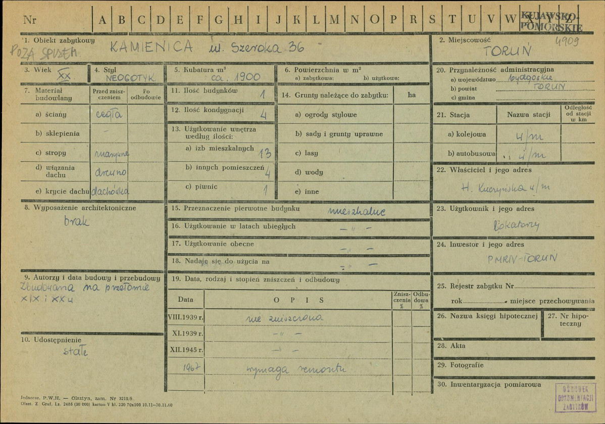 Karta zielona, skan nr 1