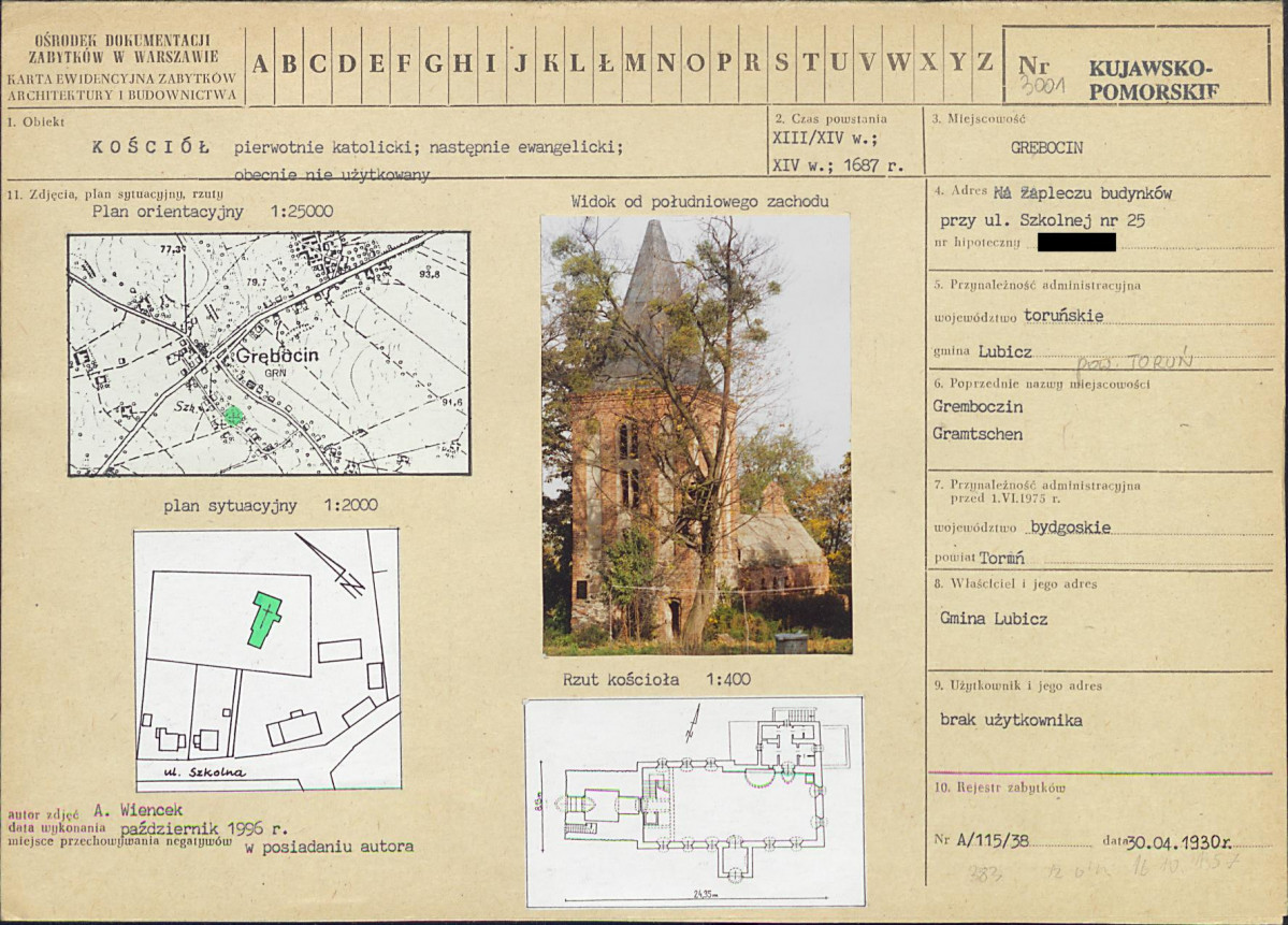 KB - Karta biała, skan nr 1