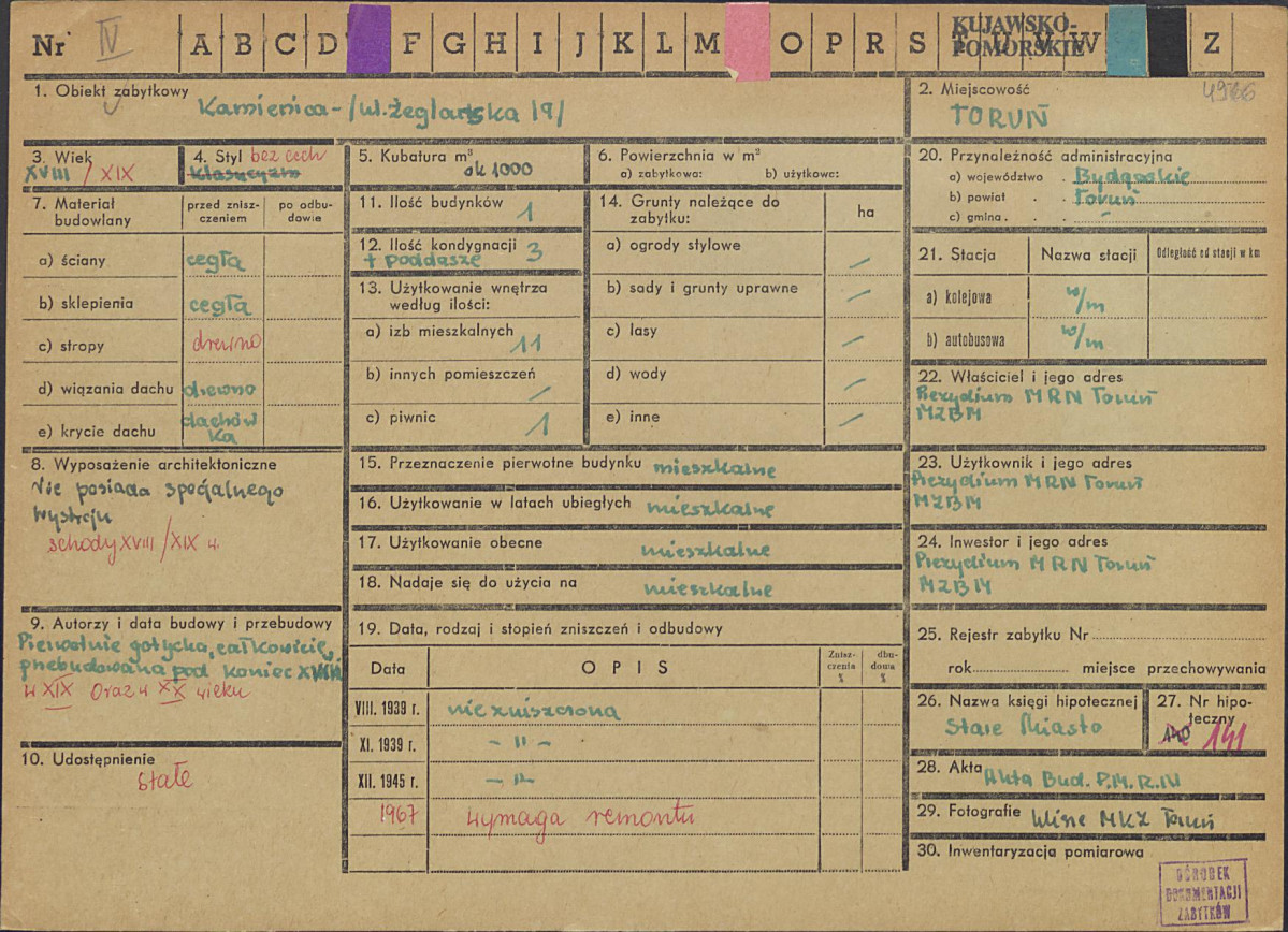 Karta zielona, skan nr 1