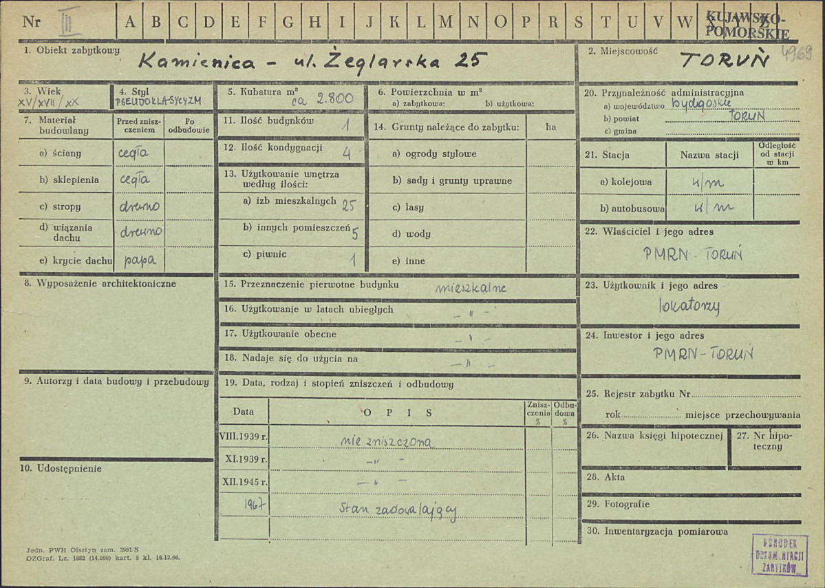 Karta zielona, skan nr 1
