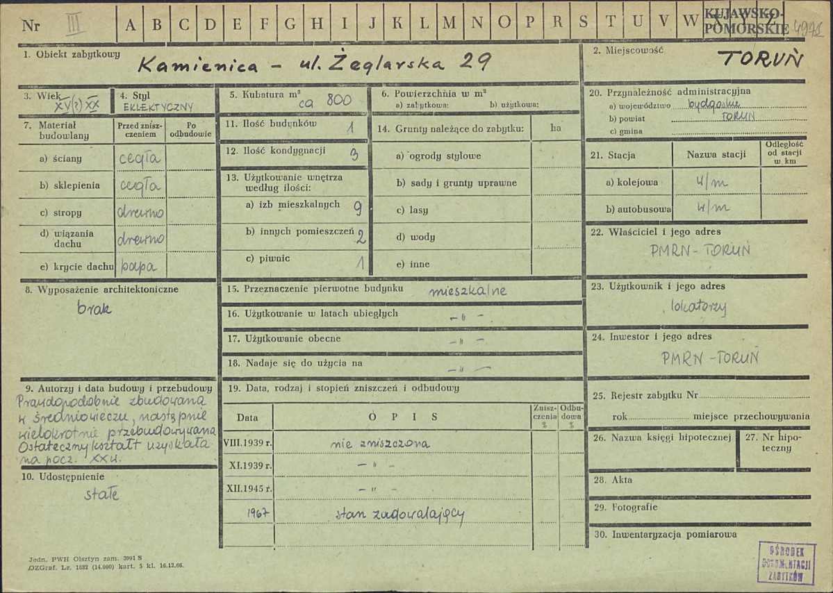 Karta zielona, skan nr 1