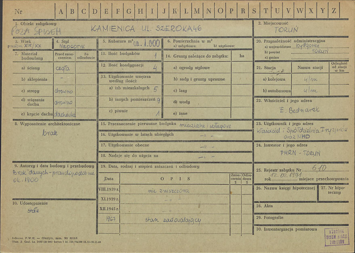 Karta zielona, skan nr 1