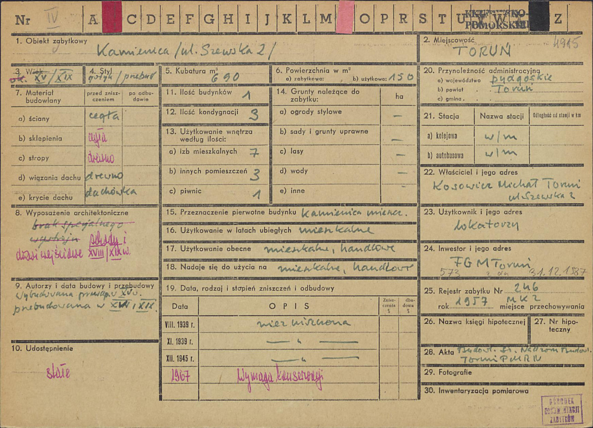 Karta zielona, skan nr 1