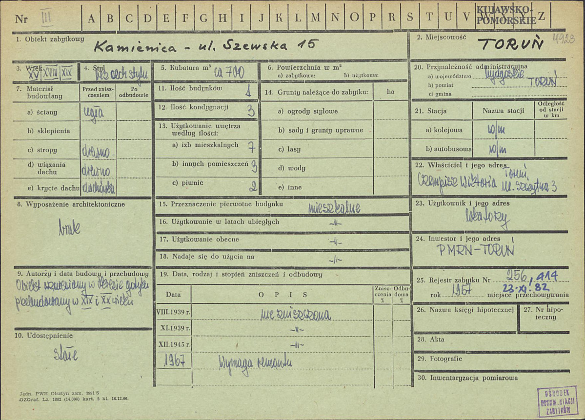 Karta zielona, skan nr 1